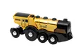 BRIO - Goldene Batterielok mit Licht und Sound
