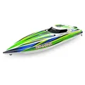 Traxxas 106064-4-GRN Disruptor 26-Zoll V-Rumpf Rennboot Selbstauftichtung grün