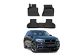 OMAC Auto-Fußmatten für BMW X5 F15 F85 2013-2018 Schwarz Automatten 3 tlg (3 St), für BMW X5 F15 F85 2013-2018 BMW X5 F15 F85 2013-2018, Antirutsch,Wasserfest,Einfache Installation
