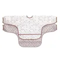 LÄSSIG Baby Langarmlätzchen Set (2 St.) zum Binden Auffangschutz/Long Sleeve Bib Tiny Farmer Goose