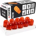 TECPO Glühbirne 12V-21W, W21W 10-tlg. Orange