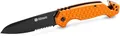Dönges Rettungsmesser Kugelgelagert | Feuerwehrmesser mit Gurtschneider & Glasbrecher | Rescuemesser mit Gürtelclip Ideal für Outdoor, Notfälle, Feuerwehr, Camping & Survival