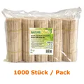 Fingerfood Spieße NatureStar Holzspieße Birke 1000 Stück lebensmittelecht, sehr stabil, Länge 200 mm, Packabgabe 38904