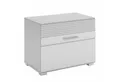 Newroom Sitzbank Melinda, Sitzbank Weiß Hochglanz Modern Schuhschrank Schuhablage Flur