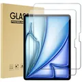 ProCase 2 Stück Schutzfolie für iPad Air 11 Zoll M4/M3/M2 (2026/2025/2024), 9H Gehärtetes Glas für 11" iPad Air 8./7./6. Generation, Displayschutz Screen Protector Folie Schutzglas für ipad Air 11