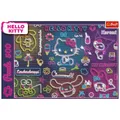 5900511375237 Puzzle 500 elementów. Neon Hello Kitty Trefl