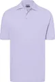Hochwertiges Polohemd mit Armbündchen lilac, Gr. L