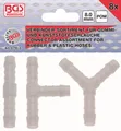 Schlauchverbinder-Sortiment, 8 mm 8 tlg Verbinder I Y T kraftstoffbeständig BGS