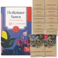 12 samenfeste Heilkräutersamen für Garten, Hochbeet & Balkon  traditionell &...