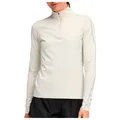HOKA - Women's Glidetech Quarter Zip - Laufshirt Gr S weiß