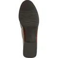 MARCO TOZZI Damen Slipper Loafer elegant mit glänzendem Finish 2-24250-45, Größe:40 EU, Farbe:Braun - Braun - 40