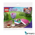 Lego Valentinstag Geschenkidee Friends Pralinenschachtel & Blume - Polybag 30411