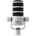 Rode PodMic USB Podcast Mikrofon weiß PODMICUSBW