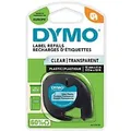 Dymo LT Etikettenband S0721530 Schwarz, Transparent