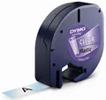 Dymo® S0721530 Schriftbandkassetten Kunststoff laminiert 12 mm x 4 m schwarz auf