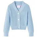 Kinder-Strickjacke Blau 92