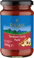 Rajah Tandoori Currypaste – Leicht scharfe Gewürzpaste für authentische Curry-Gerichte – Ideal zum Würzen von Fleisch, Fisch oder Gemüse – 1 x 300 g
