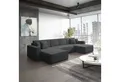 Fun Möbel Wohnlandschaft Wohnlandschaft CONOR mit Schlaffunktion, inkl. 4 Zierkissen, mit Bettkasten