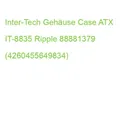Inter-Tech Gehäuse Case ATX IT-8835 Ripple 88881379 (4260455649834)