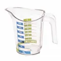 Rotho Messbecher Domino 0,15l transparent Kunststoff Messkanne Messbehälter neu