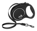 4000498034002 Flexi Black Design M 5 m Hund Rückziehbare Leine flexi