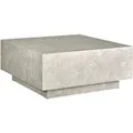 Tectake Couchtisch Lasley Minimalistisches Design Robustes Mdf In Travertinoptik 80 x 80 x 35 cm 80 x 80 x 35 cm Travertin Optik