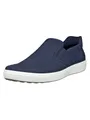 ECCO Sneaker Soft 7 Easy Slip (Premium-Leder) navyblau Herren, Größe Euro (US): 46