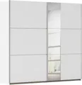 rauch Schwebetürenschrank Kleiderschrank Schrank Garderobe ASTANA (3 Ausstattungen BASIC/CLASSIC/PREMIUM (inkl. SOFT-CLOSE-FUNKTION) mit 3 Spiegelelementen, Metallgriffleisten alufarbig MADE IN GERMANY