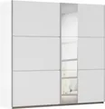 Schwebetürenschrank RAUCH "Kleiderschrank Schrank Garderobe ASTANA", weiß (alpinweiß), B:218cm H:210cm T:59cm