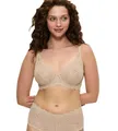 Triumph Damen BH Amourette W, mit Bügel, ohne Polsterung, Verstellbare Träger, 90C, Skin