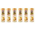 6x Pringles Emmental Knabbergebäck mit Emmental Kase Geschmack Chips 175g