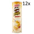 12x Pringles Emmental Knabbergebäck mit Emmental Kase Geschmack Chips Snack 175g