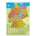 Illustrierte Politische Deutschlandkarte