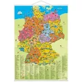Illustrierte Politische Deutschlandkarte