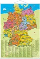 Illustrierte Politische Deutschlandkarte,