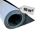 EPDM Dachbahn selbstklebend EasyStick DIY – Dachfolie für Gartenhaus, Carport & Flachdach, wasserdicht, UV-beständig, KSK Abdichtung, schwarz 1... - Schwarz