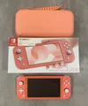 Nintendo Switch Lite 32GB Konsole Koralle Rosa in OVP (GEREINIGT + GETESTET)