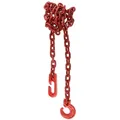 Kox - Vierkantkette Mit Schlinghaken Und Chokerhaken Zul. Zugkraft Lc 4500 Dan, Länge 1,8 M, Kette Ø Bis 8 Mm