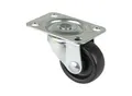 BS Rollen Lenkrolle D.30mm Trgf. 20kg m.Platte Ku.schwarz (F25.030)