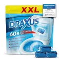 DRAXUS 60x Spülkasten Tabs I Wasserkastenwürfel für den Spülkasten im XXL Pack I Färbt das Wasser blau I Sorgt für extra Frische und hält die Toilette sauber