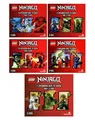 15 CDs * LEGO NINJAGO HÖRSPIELBOX 1 + 2 + 3 + 4 + 5 IM SET # NEU OVP §