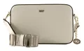 DKNY Bryant Park Camera Bag Schultertasche Tasche Pebble hellgrau beige
