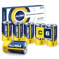 Allmax C Baby LR14 Maximum Power Alkaline-Batterien 6 Stück - Ultra-Langlebig...
