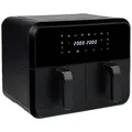 Princess Doppel-Fritteuse 8 l 2400 W mit Display Schwarz