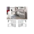 Vicco Eckschreibtisch FlexPlus Computer Bürotisch PC Schreibtisch Weiß