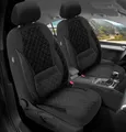 Schonbezüge Sitzbezüge für Nissan Qashqai 3 J12 Bj ab 2021 in Schwarz TK604