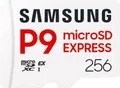 Samsung P9 Express 256 GB microSDXC, Speicherkarte weiß, PCIe Gen3.0x1, NVMe 1.3