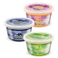 INSPIRE FOOD Bubble Tea Perlen Set - 3er-Pack Popping Boba Fruchtperlen | Grüner Apfel, Blaubeer, Passionsfrucht |Tapioka Perlen 100% vegan und glutenfrei, ohne künstliche Farbstoff, je 450g