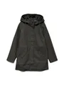 VERO MODA Damen Regenjacke VMMalou wasserabweisender Parka mit Kapuze 10266982 peat L