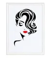 IDEAL TREND Bilderrahmen Classic Leichter Kunststoffbilderrahmen mit Acrylglas Schutz ohne Komp